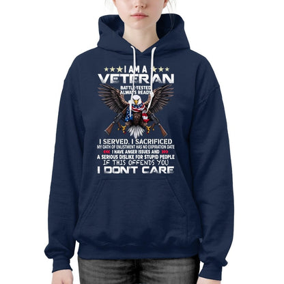 Cowgic Veteran I Served I Sacrificed Crewneck