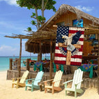 Cowgic American Patriotic Double-Sided Garden Flag