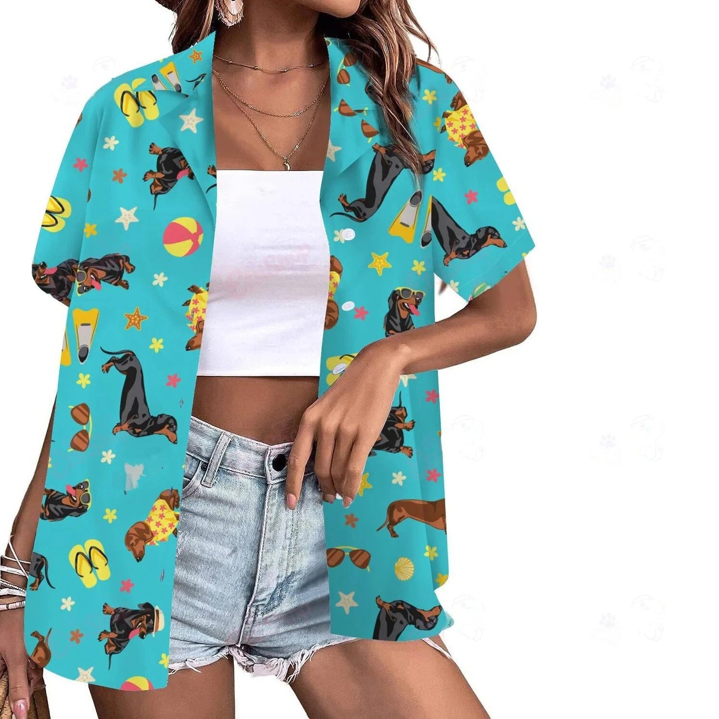 Cowgic Dachshund Summer Pattern