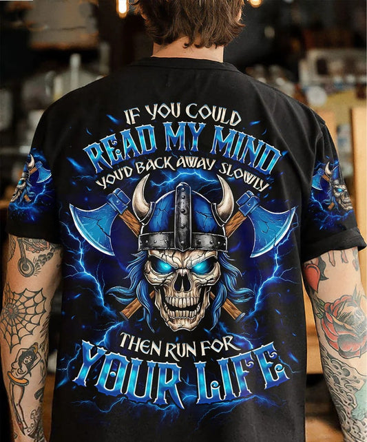Cowgic If You Could Read My Mind Viking Skull