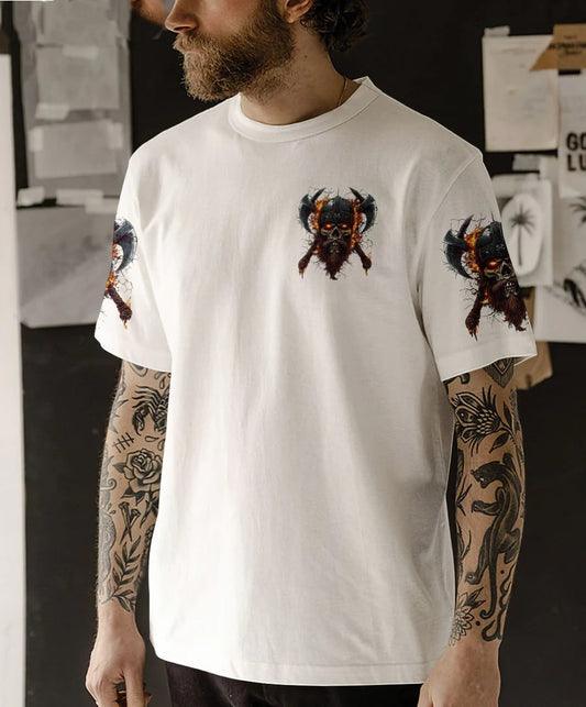 Cowgic A Viking In Bearded Glory Skull