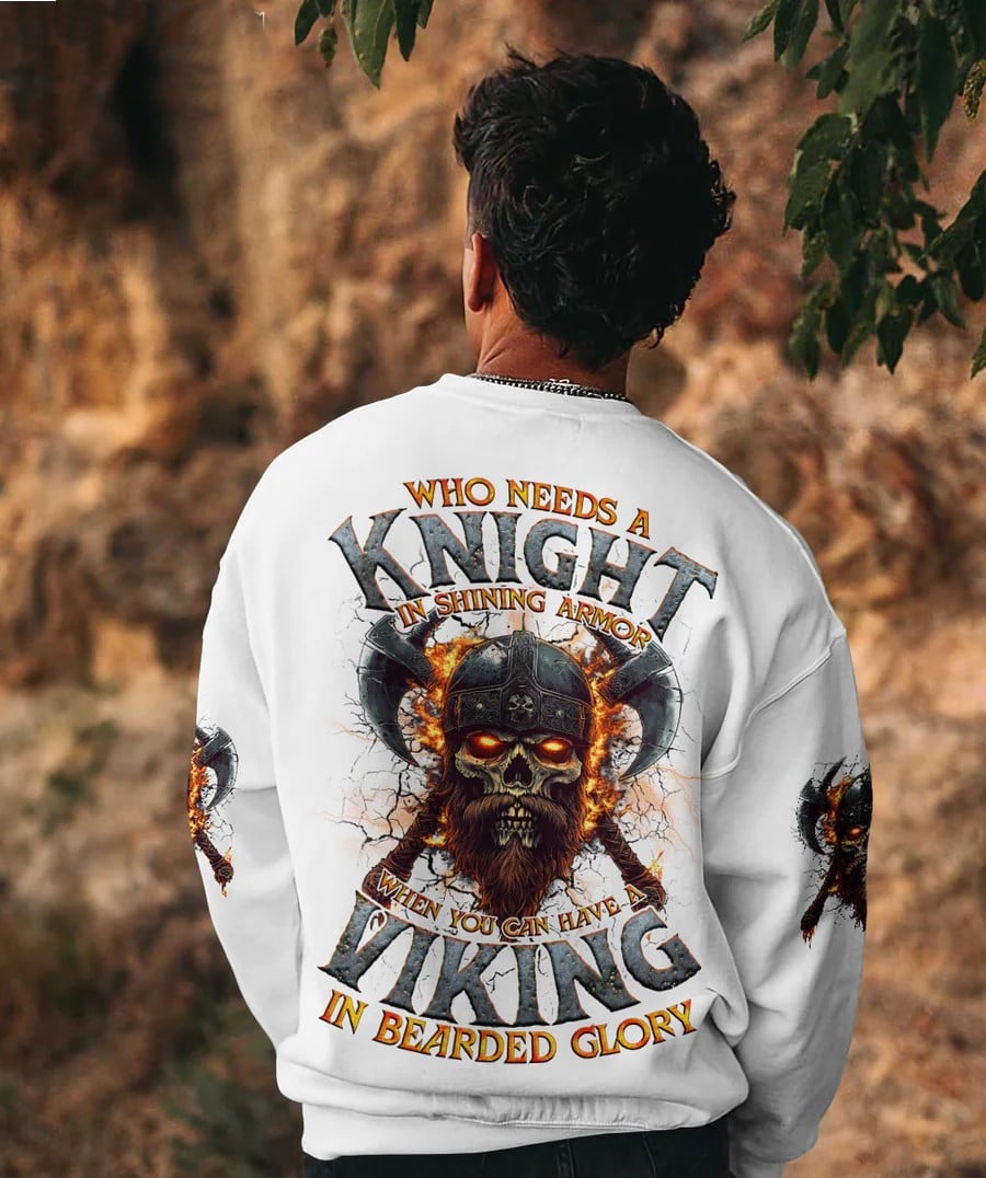 Cowgic A Viking In Bearded Glory Skull