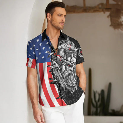 Cowgic Viking By Blood 4th Of July