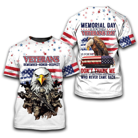 Cowgic Veterans Day Is For Me All Over Print Apparel