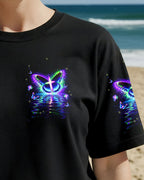 Cowgic I Believe There Are Angels Among Us Butterfly Women's All Over Print Shirt