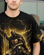 Cowgic Let Your Faith Be Bigger Than Your Fear Warrior Men's All Over Print Shirt