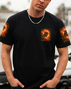 Cowgic It Is God Who Arms Me With Strength Men's All Over Print Shirt