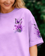 Cowgic Those We Love Don’t Go Away Butterfly Women's All Over Print Shirt