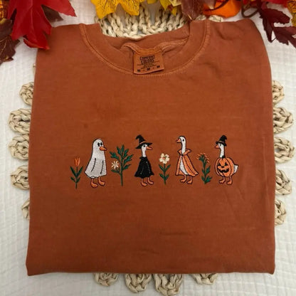 Cowgic Spooky Goose embroidered Halloween