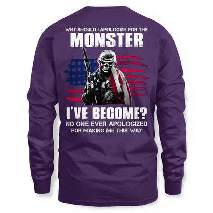 Cowgic No One Ever Apologize For Making Me This Way Veteran