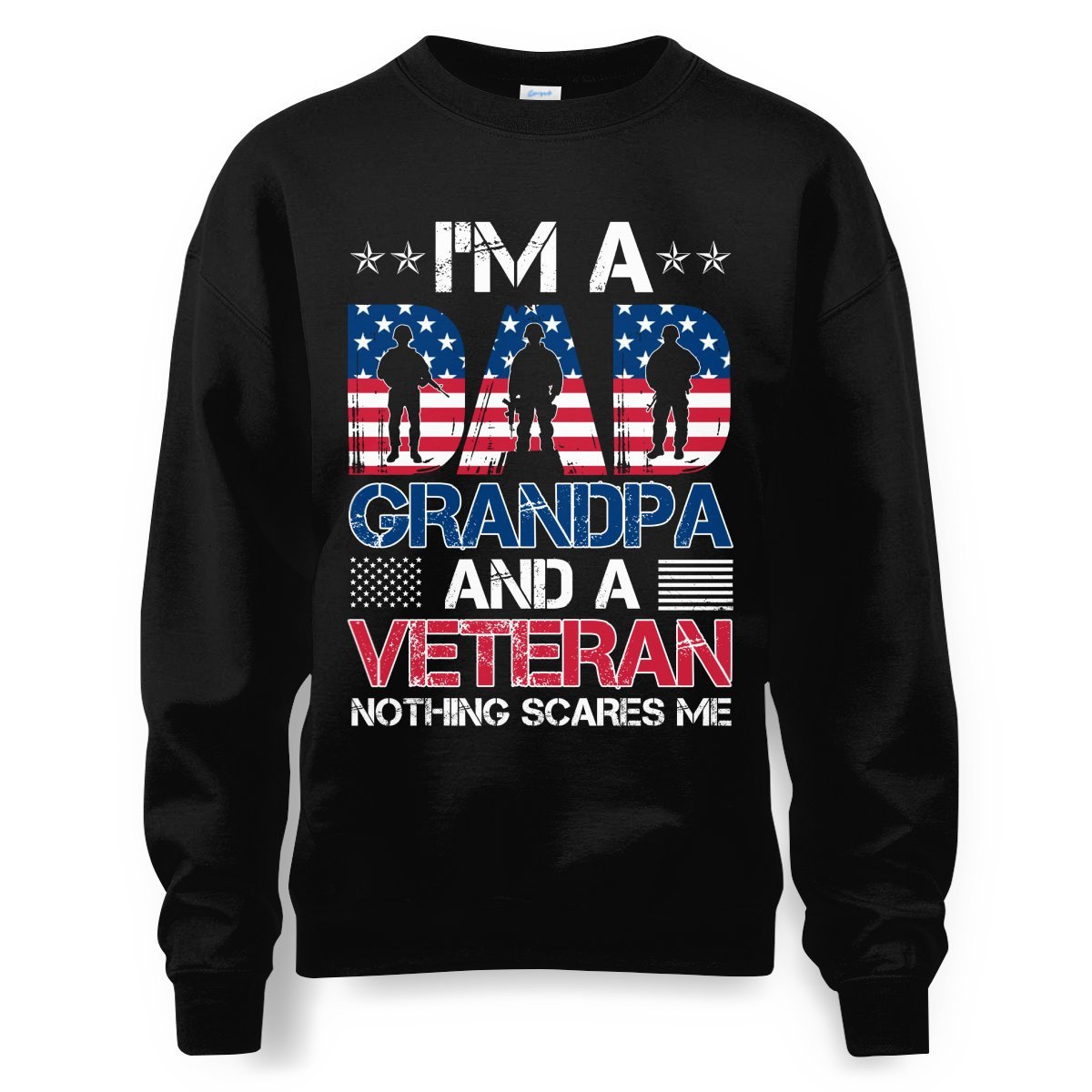 Cowgic U.S Veteran Nothing Scares Me