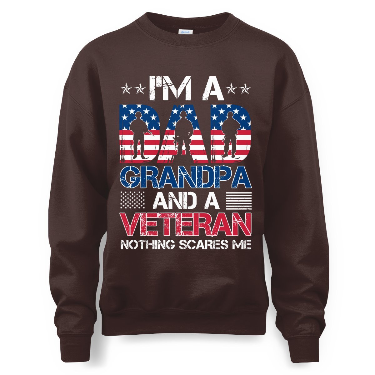 Cowgic U.S Veteran Nothing Scares Me