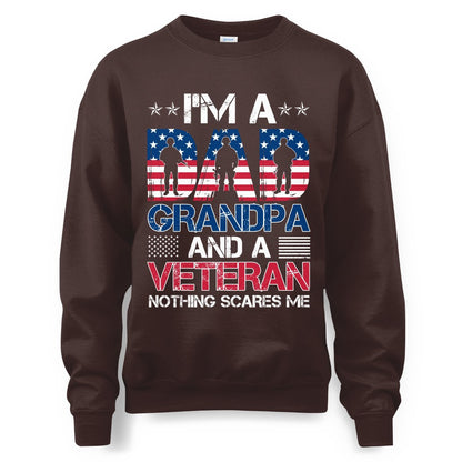 Cowgic U.S Veteran Nothing Scares Me