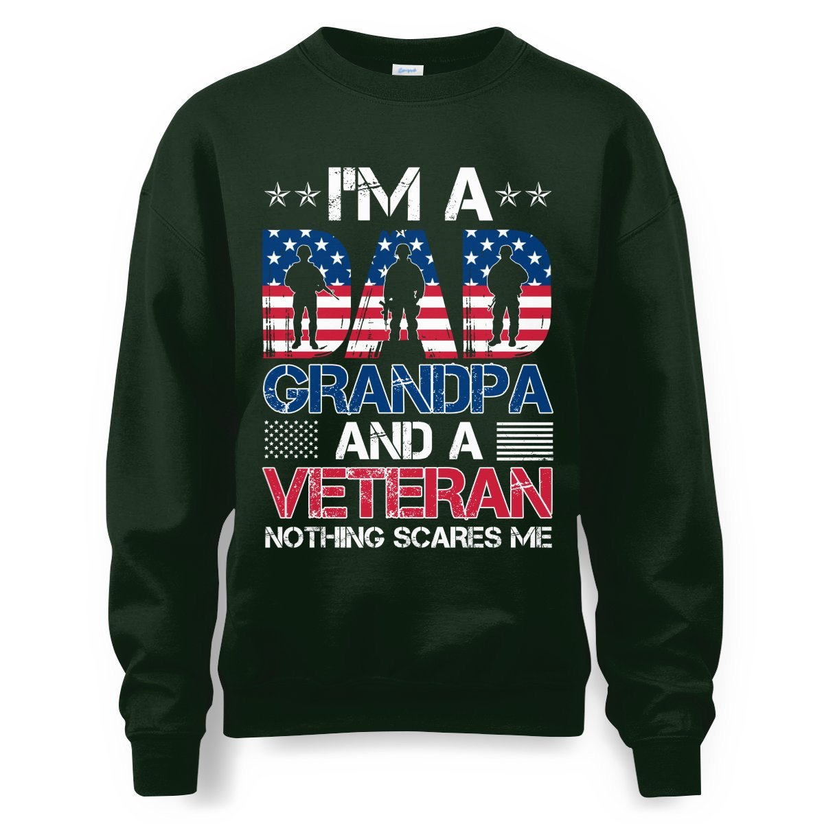 Cowgic U.S Veteran Nothing Scares Me