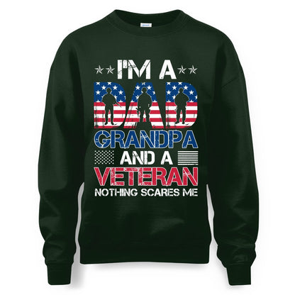 Cowgic U.S Veteran Nothing Scares Me