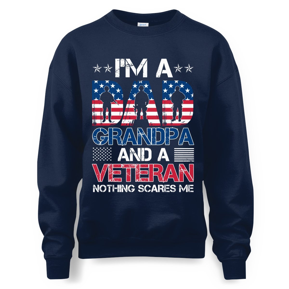 Cowgic U.S Veteran Nothing Scares Me