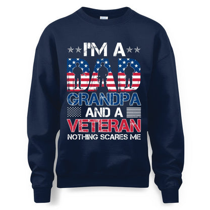 Cowgic U.S Veteran Nothing Scares Me
