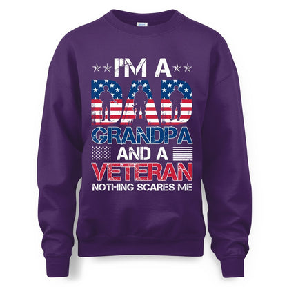 Cowgic U.S Veteran Nothing Scares Me