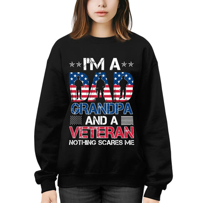 Cowgic U.S Veteran Nothing Scares Me