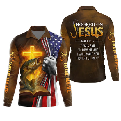Cowgic Personalized Hooked On Jesus Mark 1:17