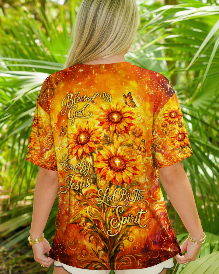 Cowgic When God Steps In Miracles Happen Women's All Over Print Shirt