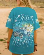 Cowgic Jesus Take The Wheel Truck Women's All Over Print Shirt