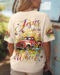 Cowgic Jesus Take The Wheel Women's All Over Print Shirt