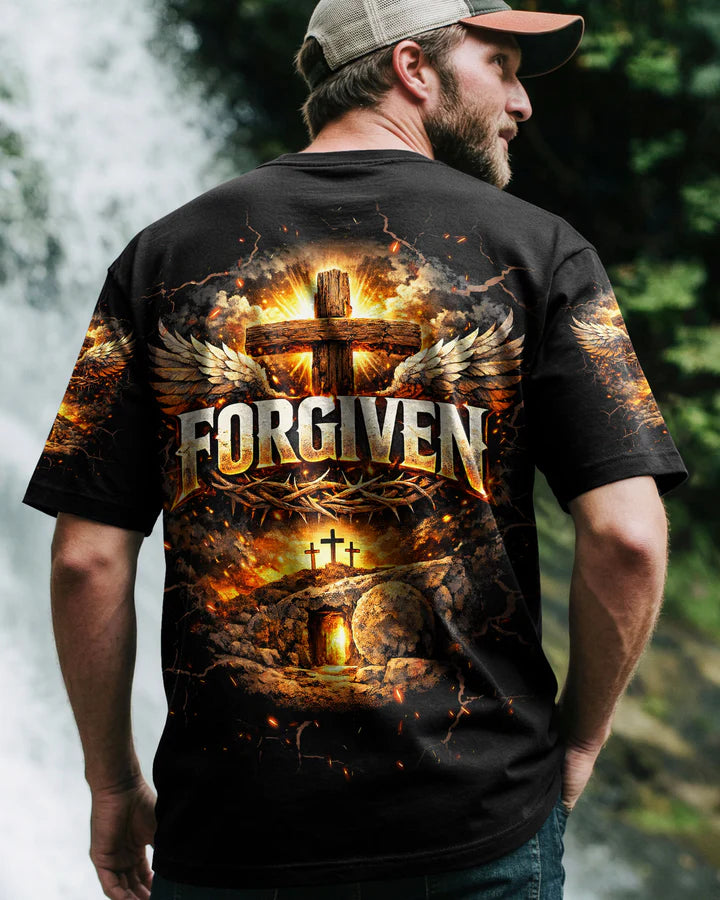 Cowgic Forgiven Wings Men's All Over Print Shirt