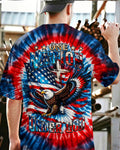 Cowgic One Nation Under God Eagle Men's All Over Print Shirt