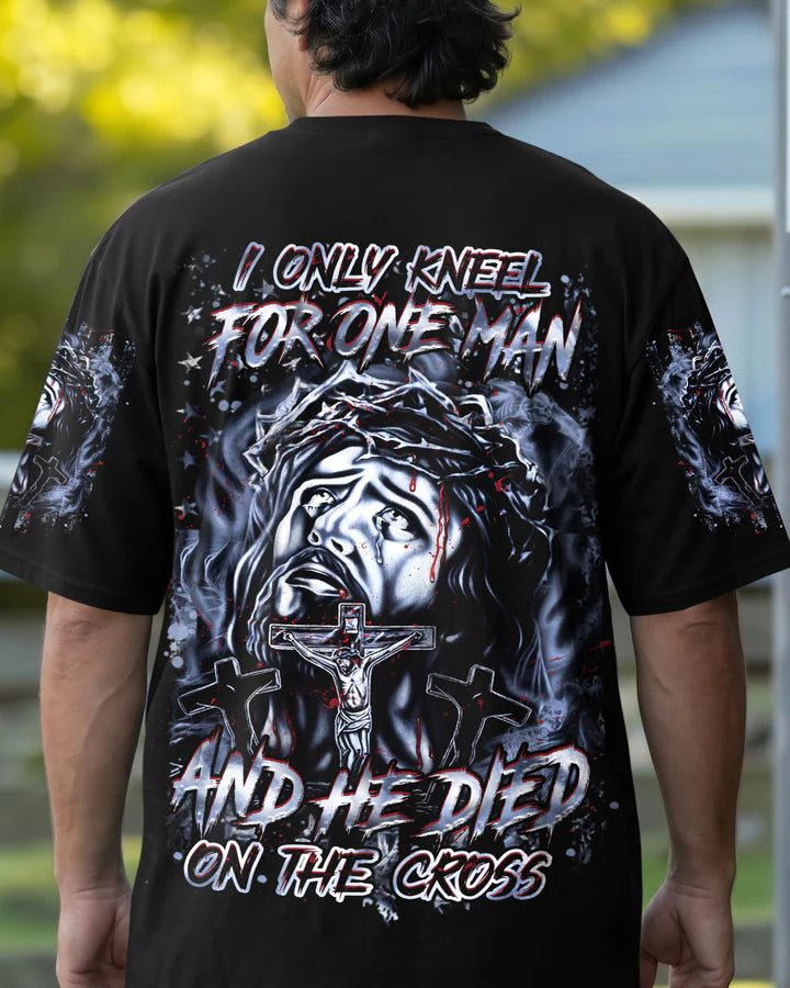 Cowgic I Only Kneel For One Man Men's All Over Print Shirt