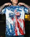Cowgic One Nation Wings Men's All Over Print Shirt