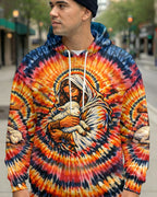Cowgic God And Lamb Swirl Men's All Over Print Shirt