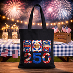 Cowgic 250th Anniversary Since 1776 Tote Bag