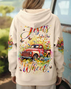 Cowgic Jesus Take The Wheel Women's All Over Print Shirt