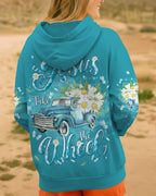 Cowgic Jesus Take The Wheel Truck Women's All Over Print Shirt