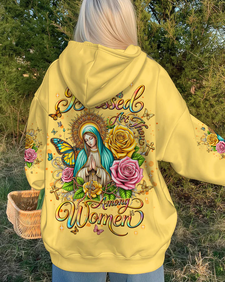Cowgic Blessed Art Thou Among Women Women's All Over Print Shirt