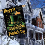 Cowgic St. Patrick'S Day Garden Flag