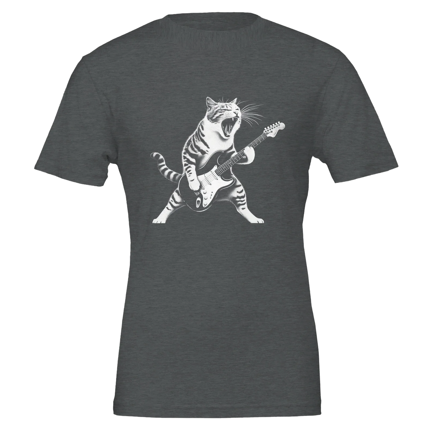 Cowgic Funny Cat & Guitar