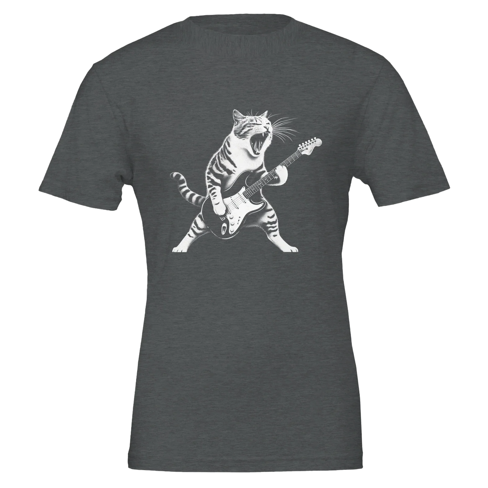 Cowgic Funny Cat & Guitar