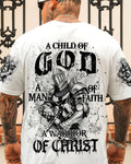 Cowgic A Warrior Of Christ Men's All Over Print Shirt
