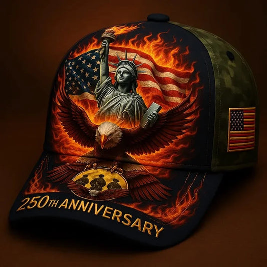 Cowgic US Retro 250th Anniversary Printed Cap v8