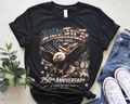 Cowgic America 250th Anniversary "Land of the Free" T-Shirt - Patriotic Eagle & Military Heritage Tee