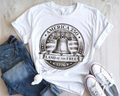 Cowgic America 250th Anniversary Neon Fireworks T-Shirt - 2026 Statue of Liberty Graphic Tee
