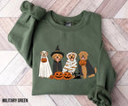 Cowgic Halloween Golden Retriever Ghost Dogs