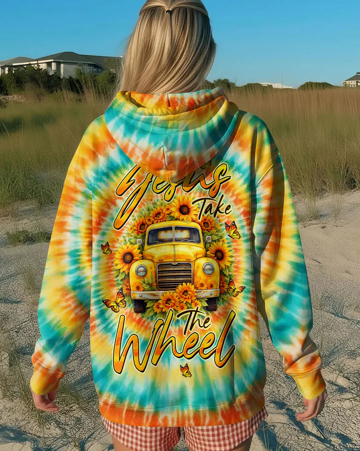 Cowgic Jesus Take The Wheel Women's All Over Print Shirt