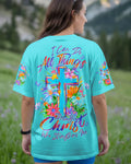 Cowgic I Can Do All Things Through Christ Colorful Floral Women's All Over Print