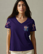 Cowgic Faith Power Christ Strength Vintage Spirit Women's All Over Print Shirt