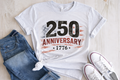 Cowgic America 250th Anniversary T-Shirt - Semiquincentennial 1776-2026 Patriotic Tee