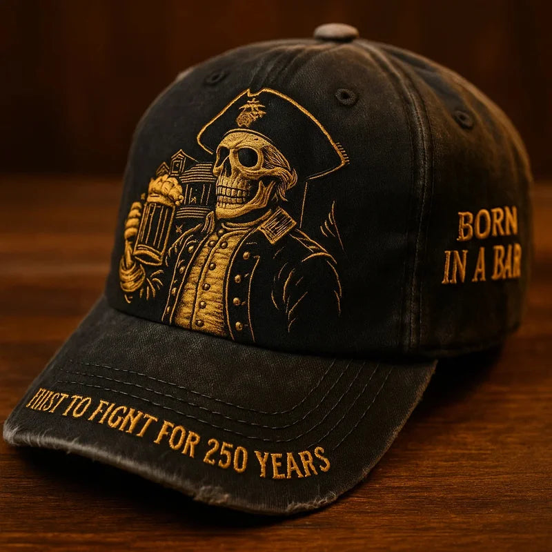 Cowgic Patriotic Veterans Embroidered Cap
