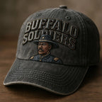 Buffalo Soldiers Embroidered Vintage Dad Hat, African American History Cap, Military Heritage Baseball Hat, Gift for History Lovers